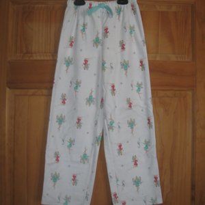 5/$20 Girls Carters Fleece Fairy Patterned Pajama Pants